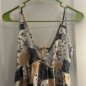Flow patch dress